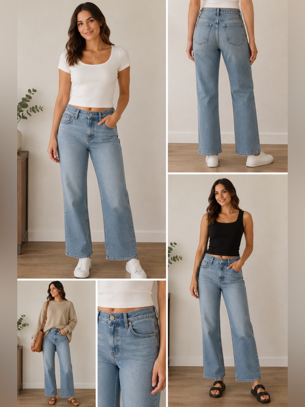 “Vintage America” Light Blue Denim Jeans - Size 10